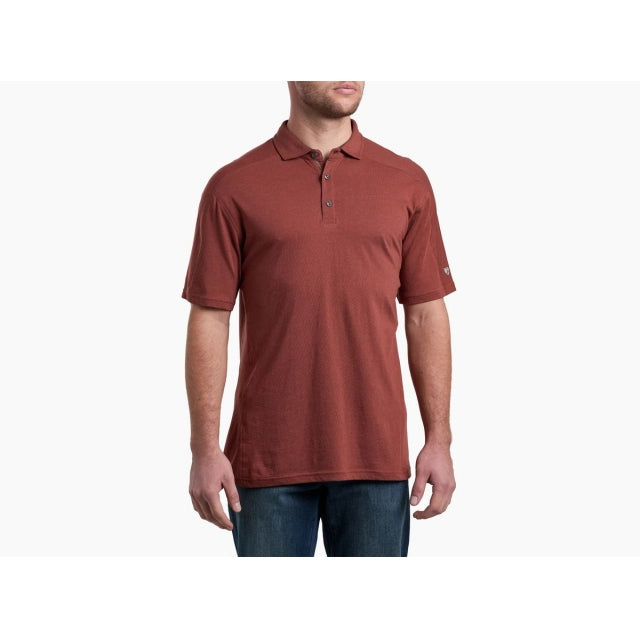Men's Quick-Dry Performance Polo Shirt - Moisture-Wicking & Breathable KUHLdry Fabric for Hiking, Golf & Outdoor Activities