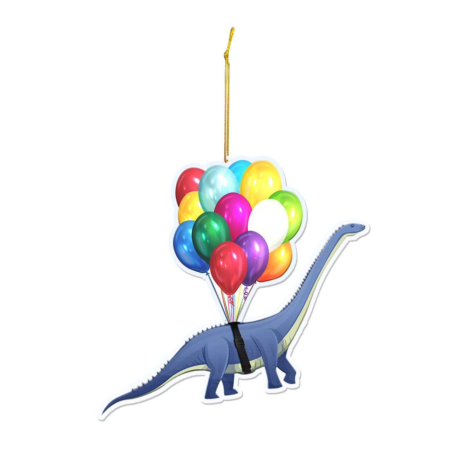 Dinosaur Balloon Decorations - Colorful Dino-Themed Party Balloons for Home, Outdoor & Pet Decor | Perfect for Birthday Parties, Baby Showers & Room Decor (Set A, One Size)