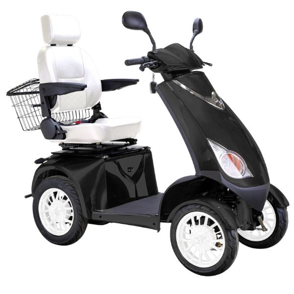 Premium Platinum Bariatric 4-Wheel Mobility Scooter for Heavy Adults - Heavy Duty Electric Wheelchair for Indoor & Outdoor Use - Ideal for Shopping, Travel, and Daily Mobility Assistance