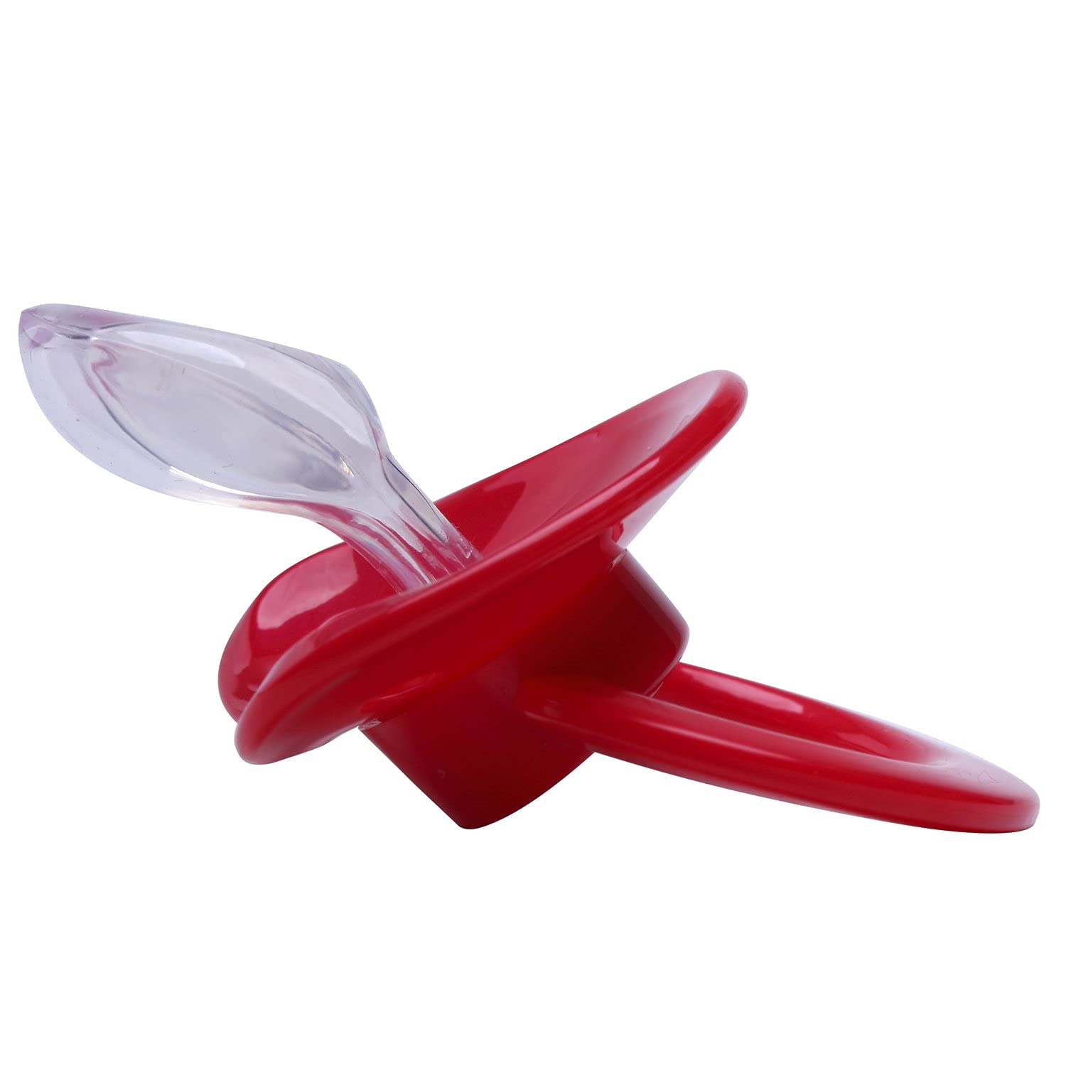 LittleForBig BigShield Gen-1 Adult Pacifier - Red, BPA-Free Silicone Soother for Stress Relief & Age Play | Perfect for ABDL, Little Space & Sensory Needs