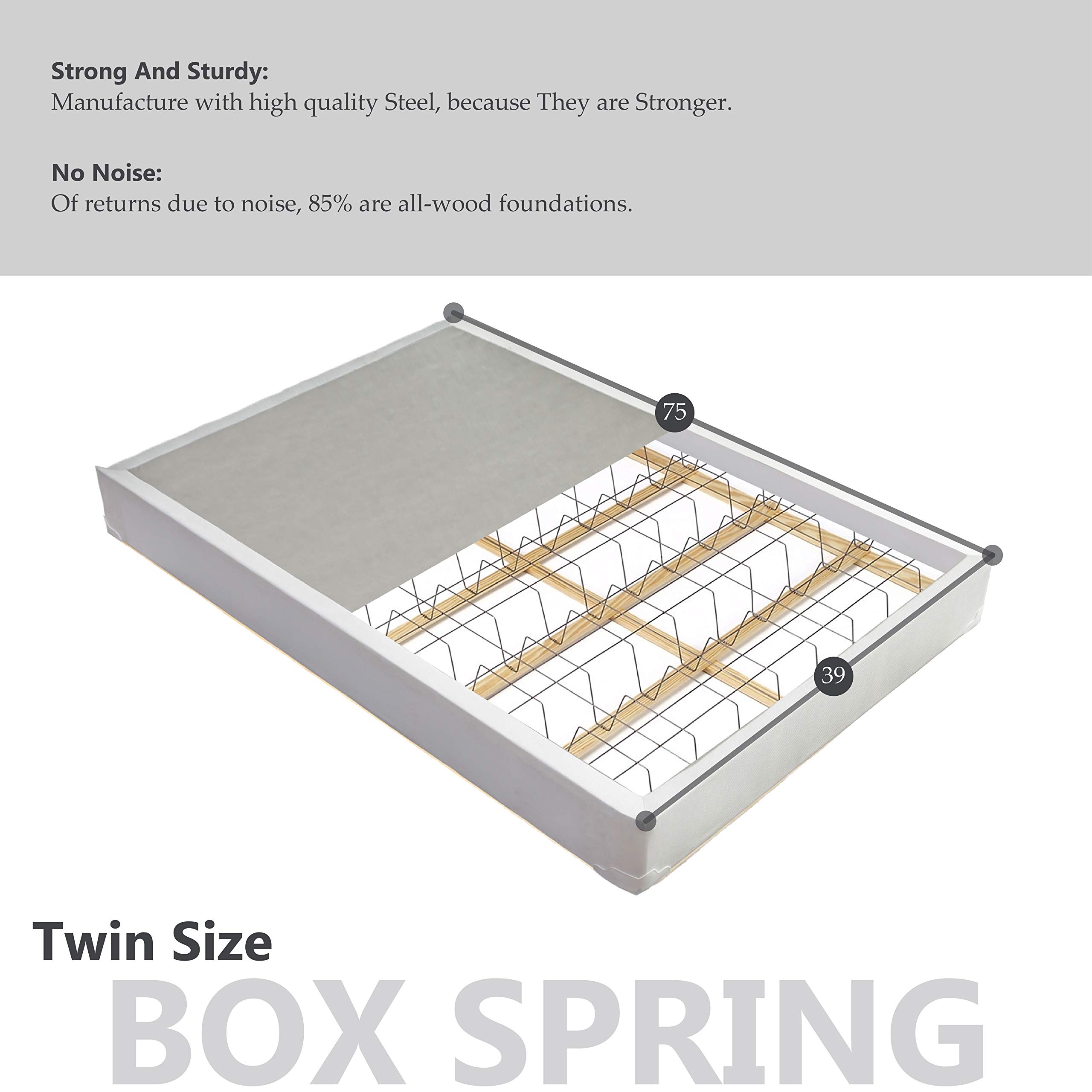 Greaton Medium Plush Double-Sided Pillowtop Innerspring Mattress with 4