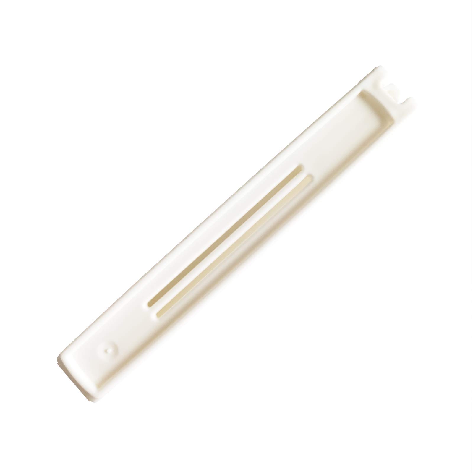 10 Pack Plastic Sealing Clips for Snacks, Chips & Food Storage - 4 Inch Reusable Bag Clips (Pure White) - Perfect for Kitchen, Pantry & Picnics