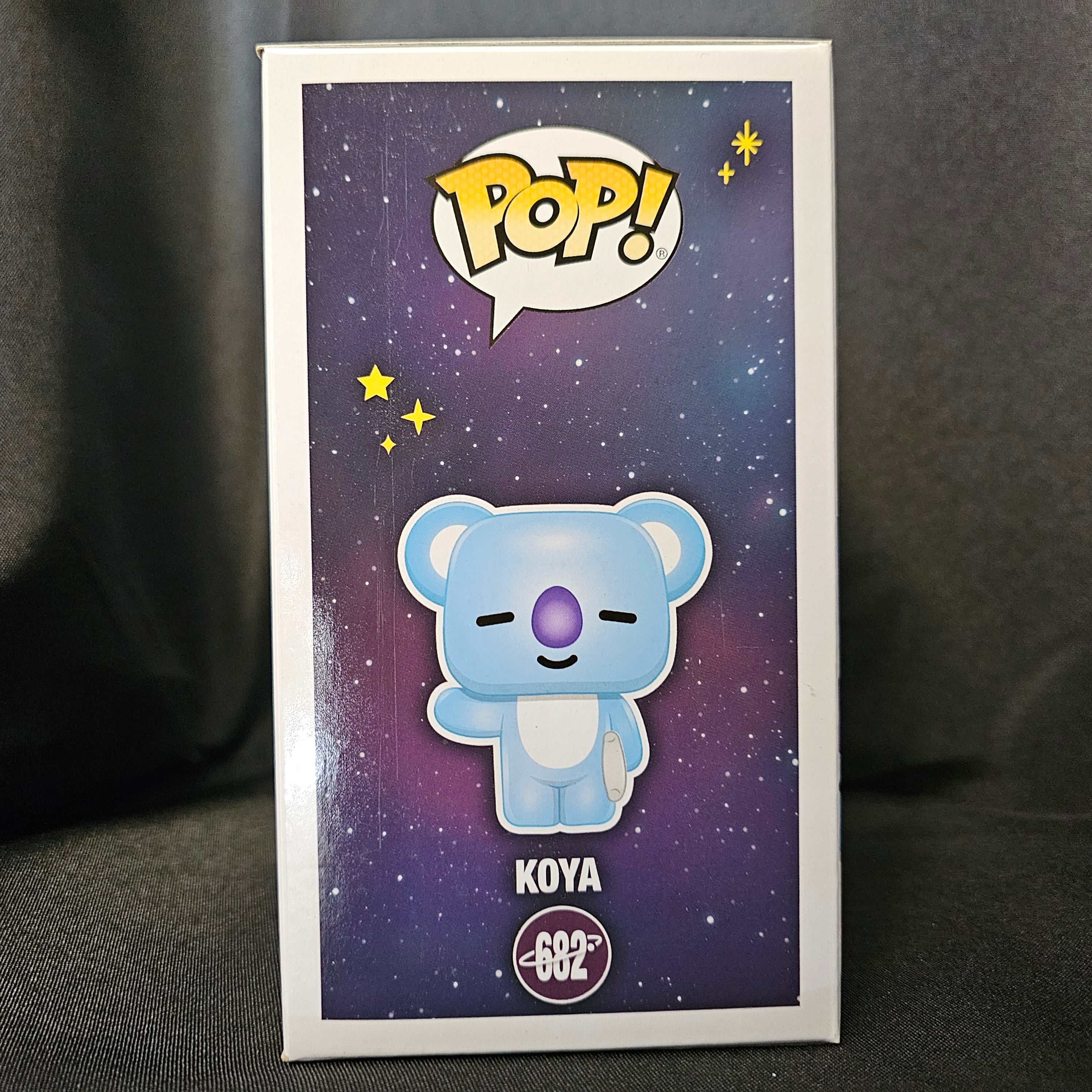 BT21 Koya Pop! Vinyl Figure #682 - Cute Collectible BTS Merchandise for Fans & Home Decor