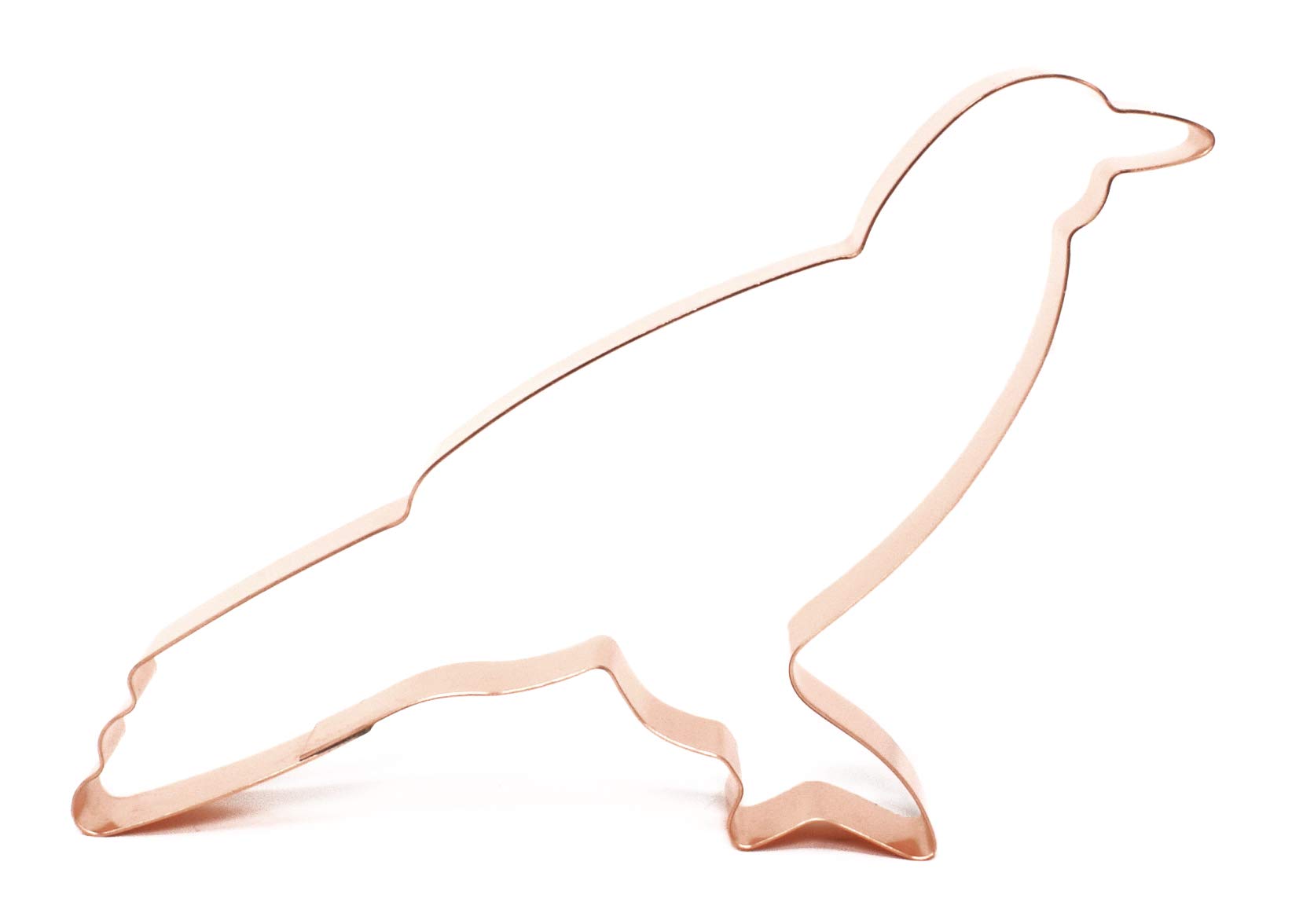 Premium Large Crow Bird Cookie Cutter for Dogs - 6 x 4.5 Inches Stainless Steel Baking Tool | Perfect for Dog Treats, Bird-Shaped Cookies & Pet Birthday Parties