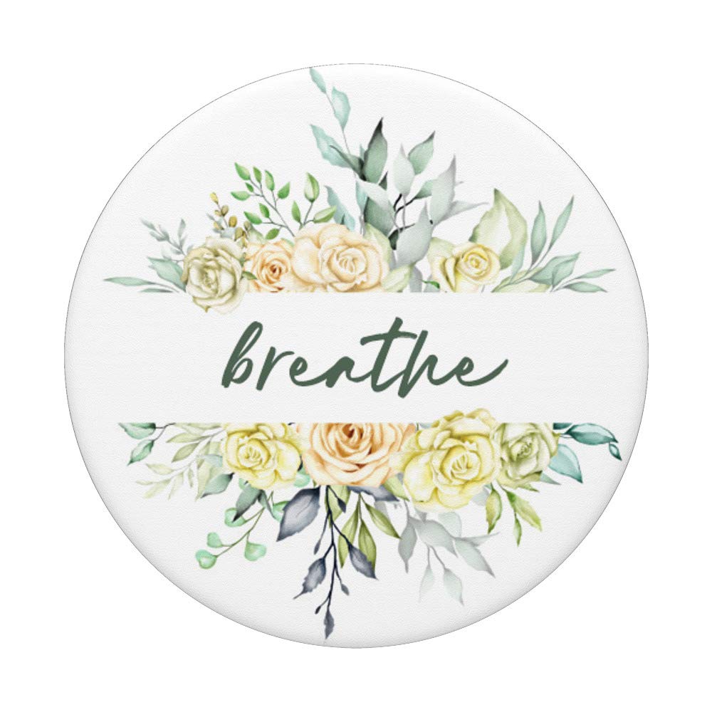 Meditation PopSockets PopGrip - Swappable Phone Grip for iPhone, Samsung & Tablets | Yoga, Mindfulness & Stress Relief Accessory