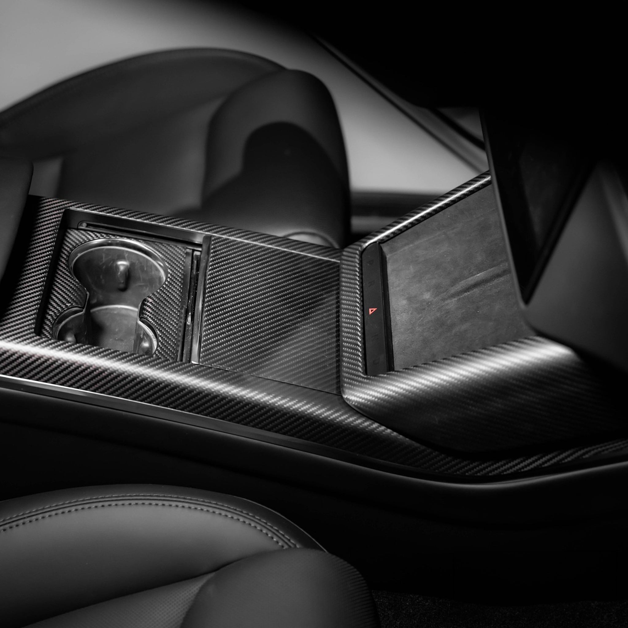 Premium Center Console Side Trim for 2021-2023 Tesla Model S & Model X | Interior Upgrade Accessory | Perfect for Car Customization & Luxury Enhancement