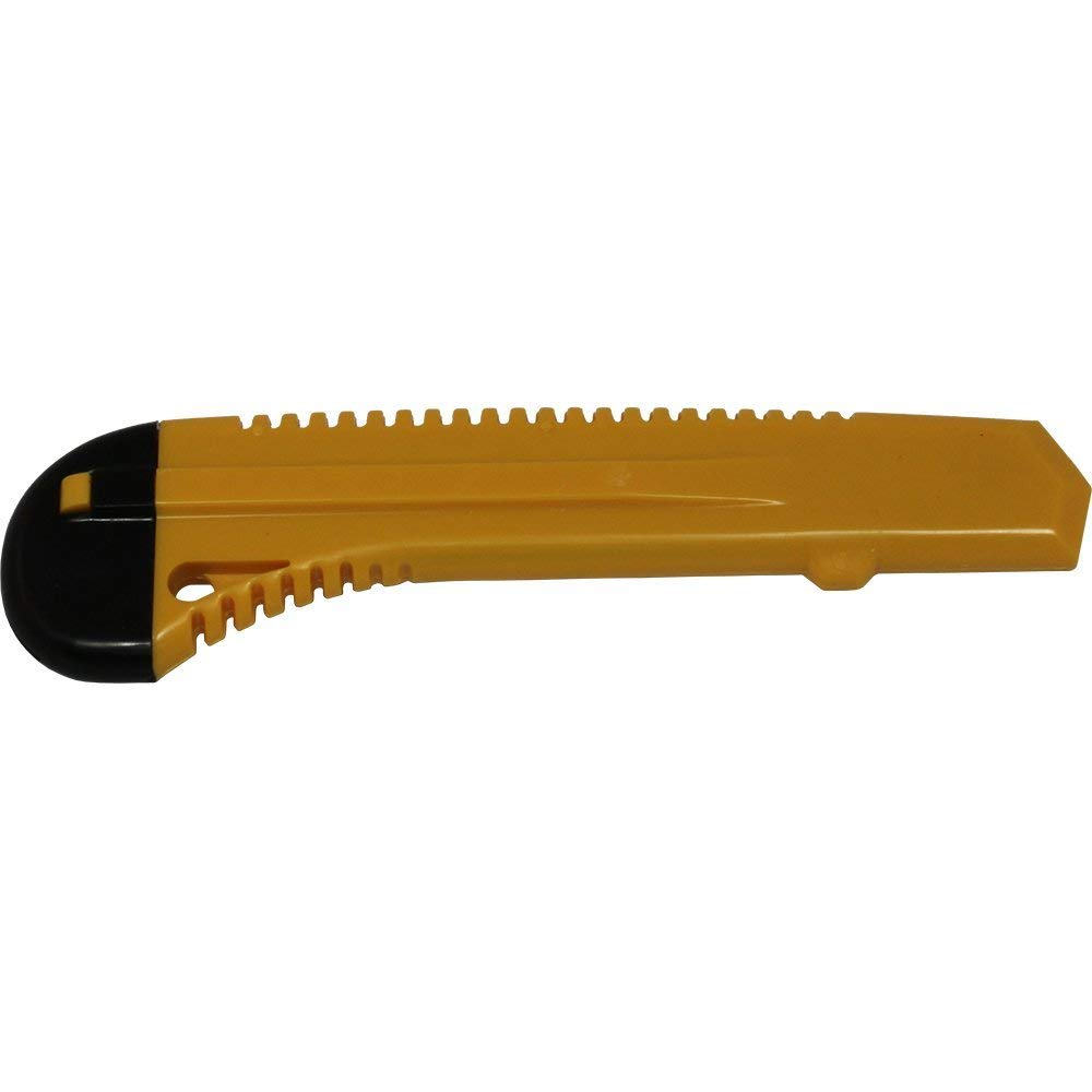 600 Pack Bulk Utility Knife Box Cutters with Snap-Off Blades - Heavy Duty Yellow Retractable Safety Cutter for Warehouse, Shipping, Packaging, and DIY Projects