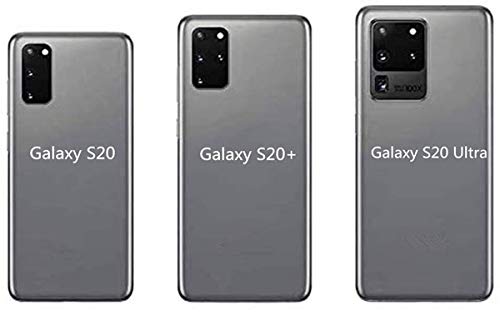 Galaxy S20 Plus 5G Back Cover Replacement - Premium Tempered Glass Case in Gray - Perfect for Screen Protection & Phone Aesthetics - Ideal for Everyday Use, Travel & Work