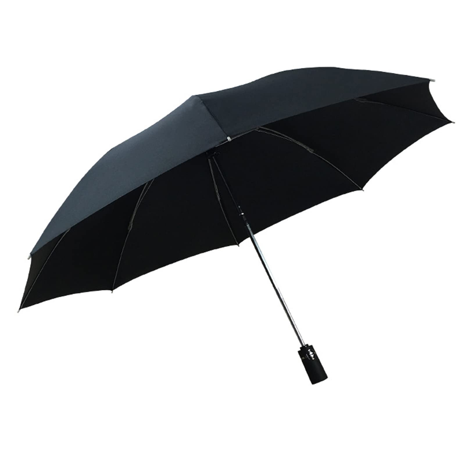 Compact Windproof Reverse Travel Umbrella - Automatic Open/Close, Strong 8-Rib Design, Portable & UV Protection - Folding Backpack Mini Umbrella for Men & Women - Perfect for Commuting, Hiking, and Outdoor Activities