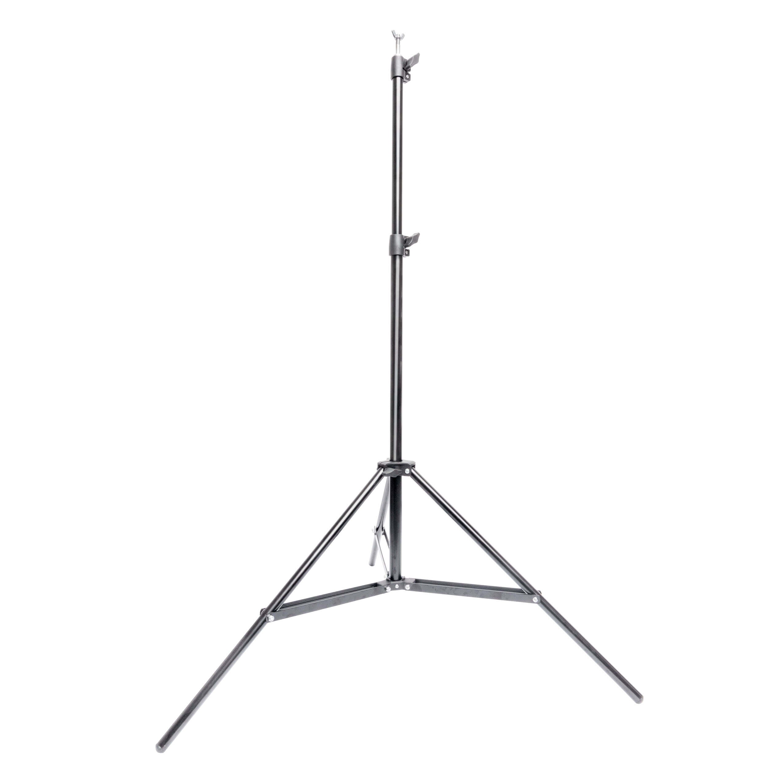 2x1.8m T Bar Backdrop Support Stand with 3x Clamps - Photography & Video Studio Background Stand for Events, YouTube Videos, and Live Streaming