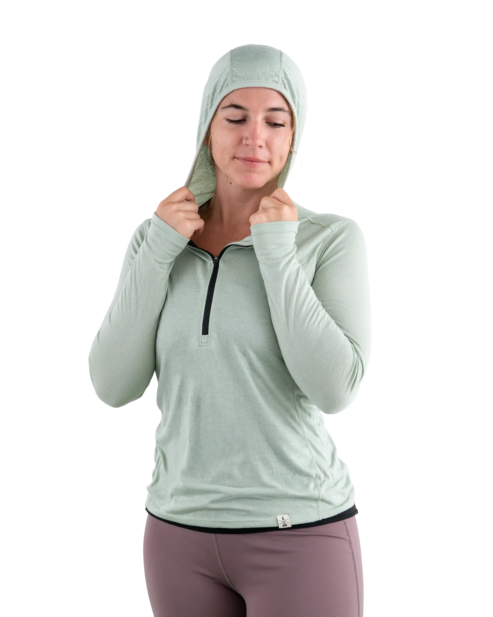 Women's Mirage Merino Sun Hoody - UPF 50+ Lightweight Sun Protection Hoodie for Hiking, Travel & Outdoor Activities