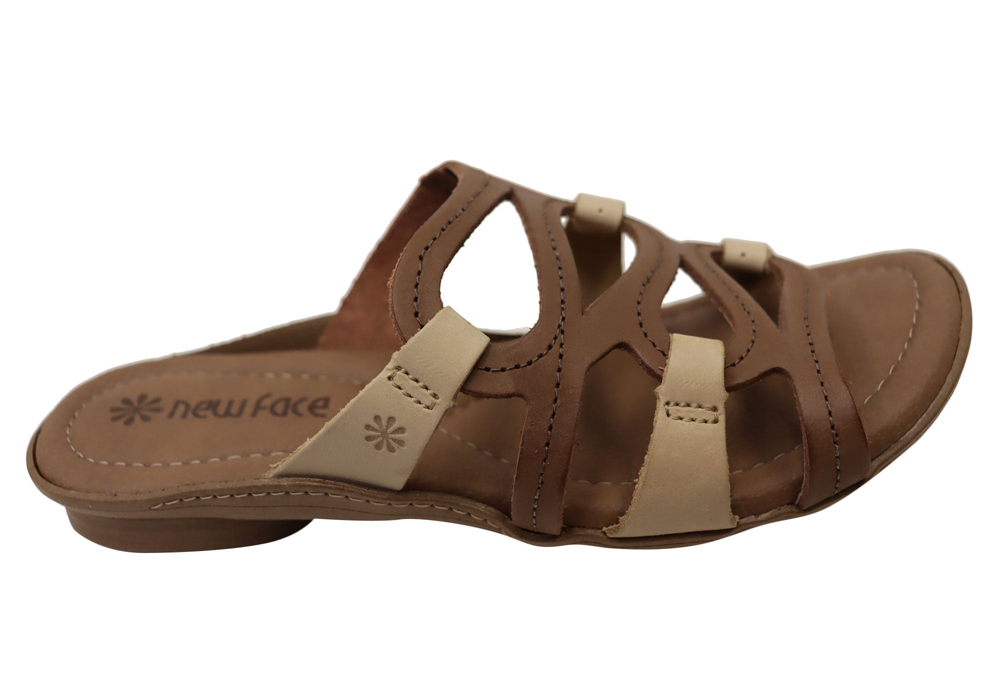 Kestral Women's Comfort Leather Slides Sandals - Soft & Supportive Brazilian-Made Summer Shoes for Beach, Pool & Casual Wear