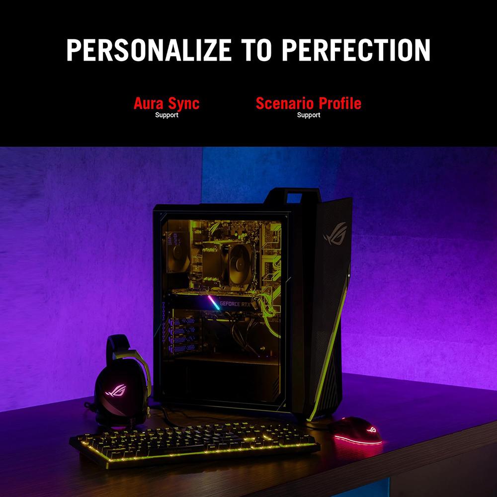 ASUS ROG Gaming PC - AMD Ryzen 7 7700X, 16GB RAM, 1TB SSD, Windows 11 Home | High-Performance Desktop Computer for Gaming, Streaming & Content Creation