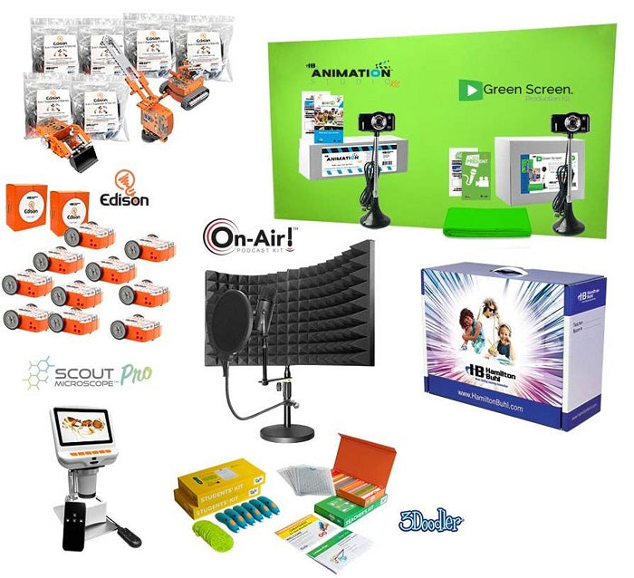 Premium HamiltonBuhl Intermediate STEAM/STEM Learning Kit for Kids - Perfect for Classroom Science Projects & Home Education Activities