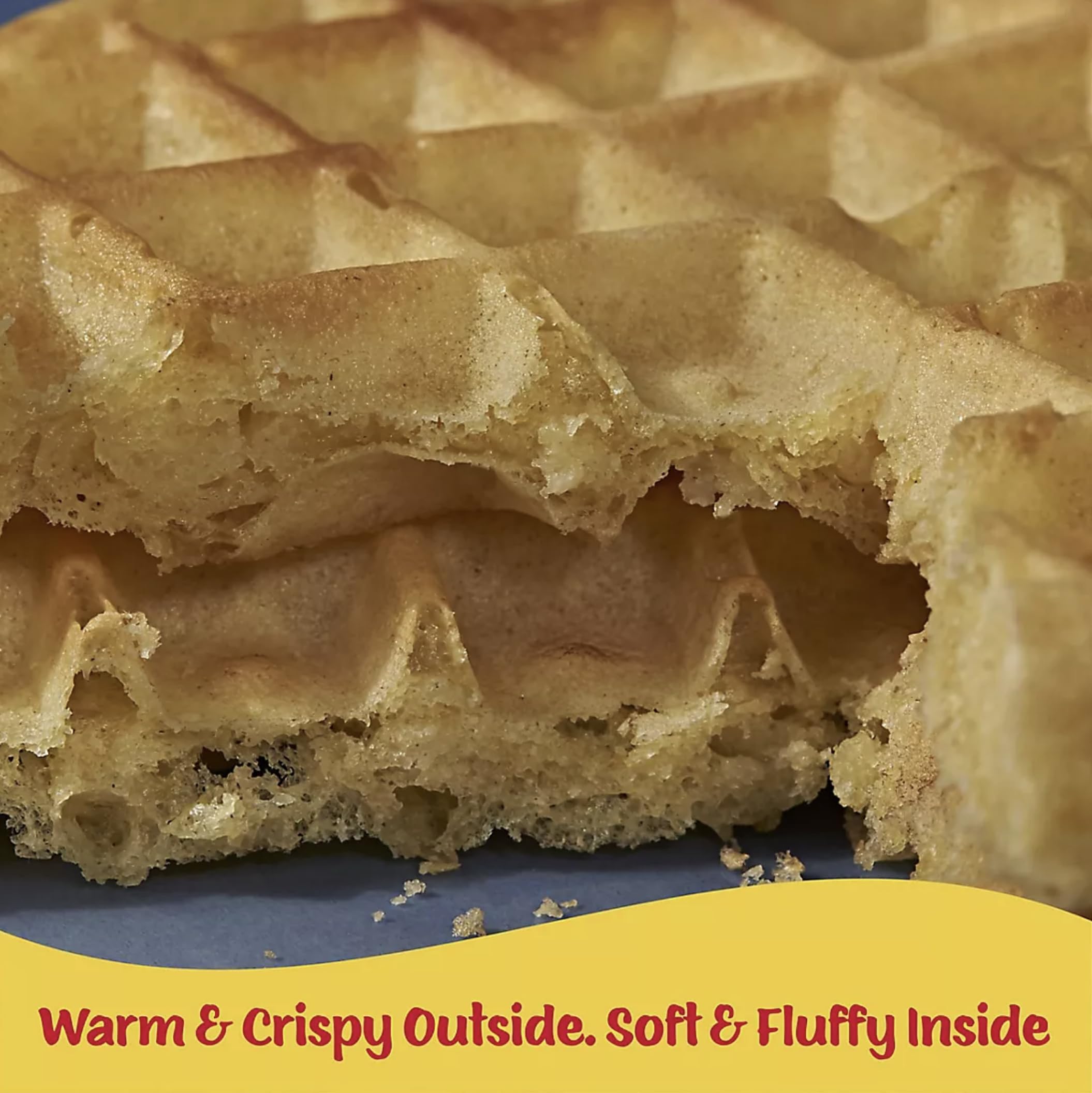 Salutem Vita - Eggo Homestyle Waffles Family Pack, 72 Count - Frozen Breakfast Waffles for Quick & Easy Morning Meals, Kids Snacks & Family Breakfasts