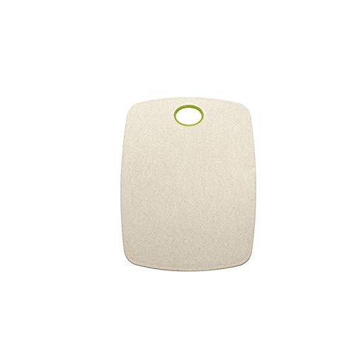 WOCOYO 2-Piece Non-Slip Cutting Board Set - Eco-Friendly Wheat Straw Kitchen Cutting Boards for Meat, Fruits & Vegetables - Durable, Oil-Free Kitchen Tools for Meal Prep & Cooking