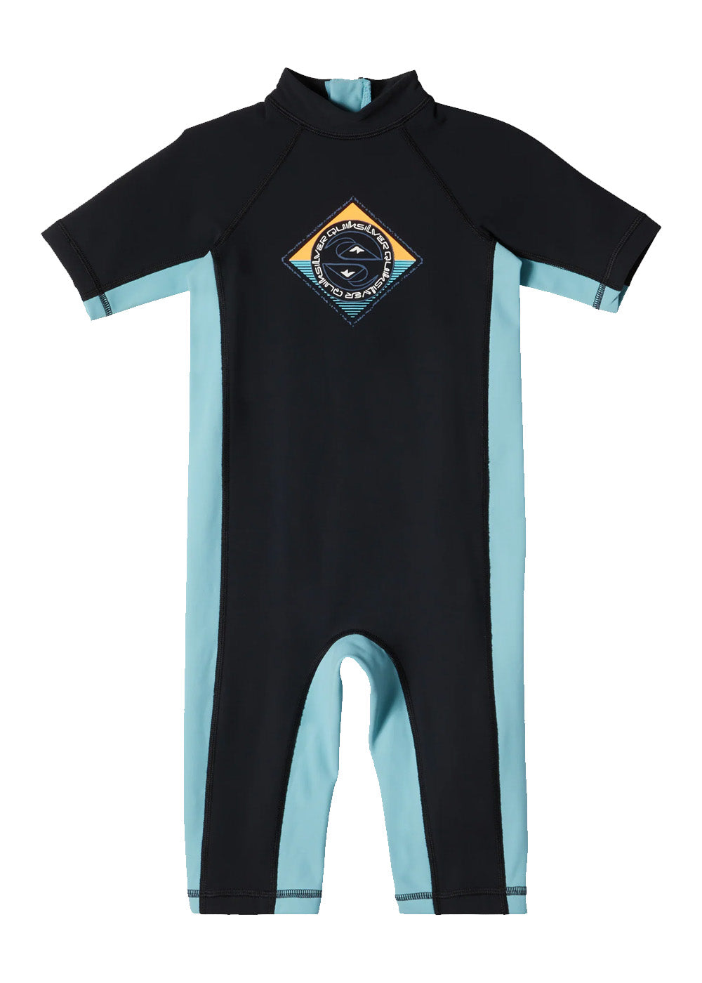 Quiksilver Toddler & Boys Short Sleeve Thermal Lycra Spring Wetsuit - Perfect for Surfing, Swimming & Beach Activities