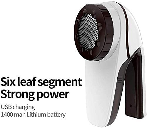 USB Rechargeable Fabric Shaver & Lint Remover - Quickly Remove Fuzz from Clothes, Sweaters, Blankets, Curtains - Perfect for Wool, Cashmere & Home Fabric Care (Great for Wardrobe Refresh & Furniture Maintenance)