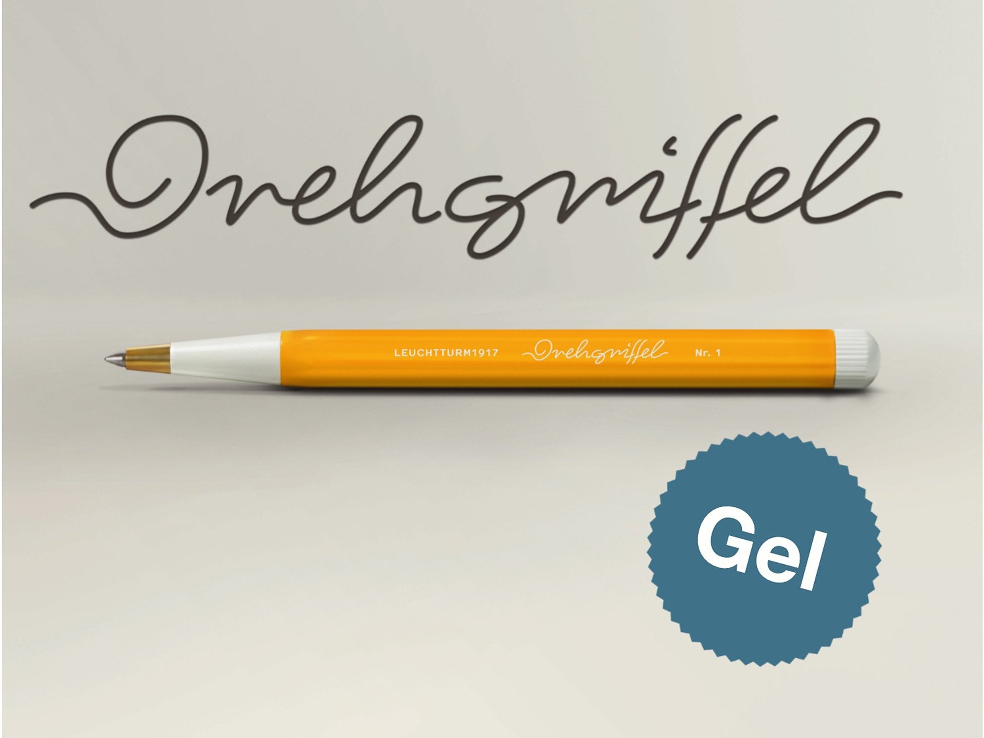 Leuchtturm1917 Drehgriffel Collection Ballpoint Pen - Premium Red Ink for Smooth Writing - Perfect for Office, Journaling & Note-Taking