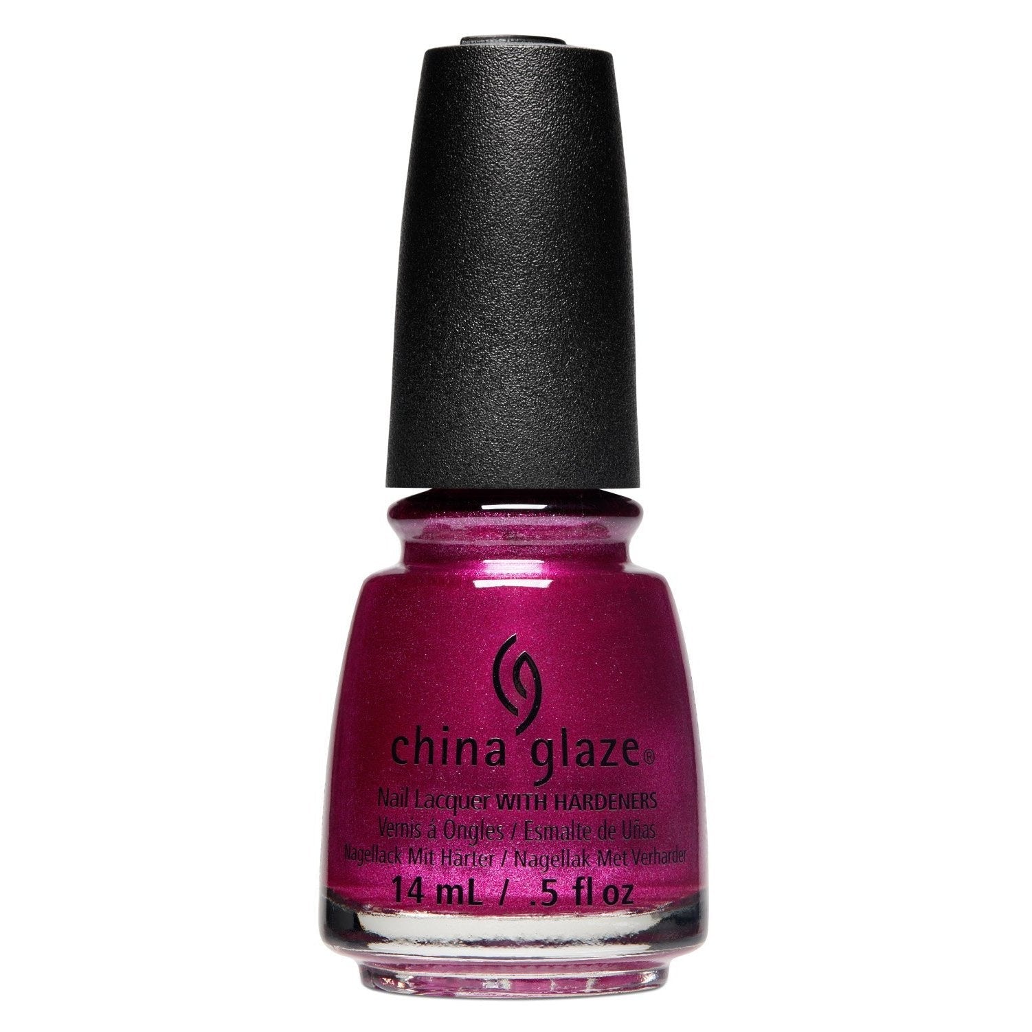 China Glaze Nail Polish - Rose My Name #80013 (0.5 oz) - Long Lasting Shimmer Nail Lacquer for Salon-Quality Manicures at Home