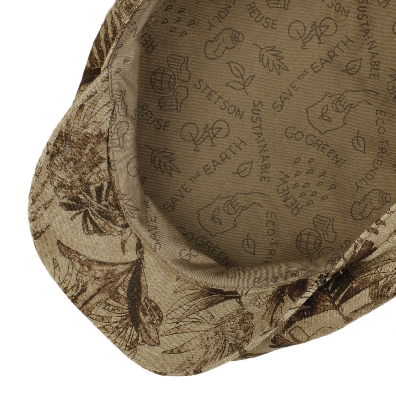 Stetson Conteo Sustainable Linen Flat Cap for Men - Eco-Friendly Summer Hat for Outdoor Activities, Travel & Casual Wear