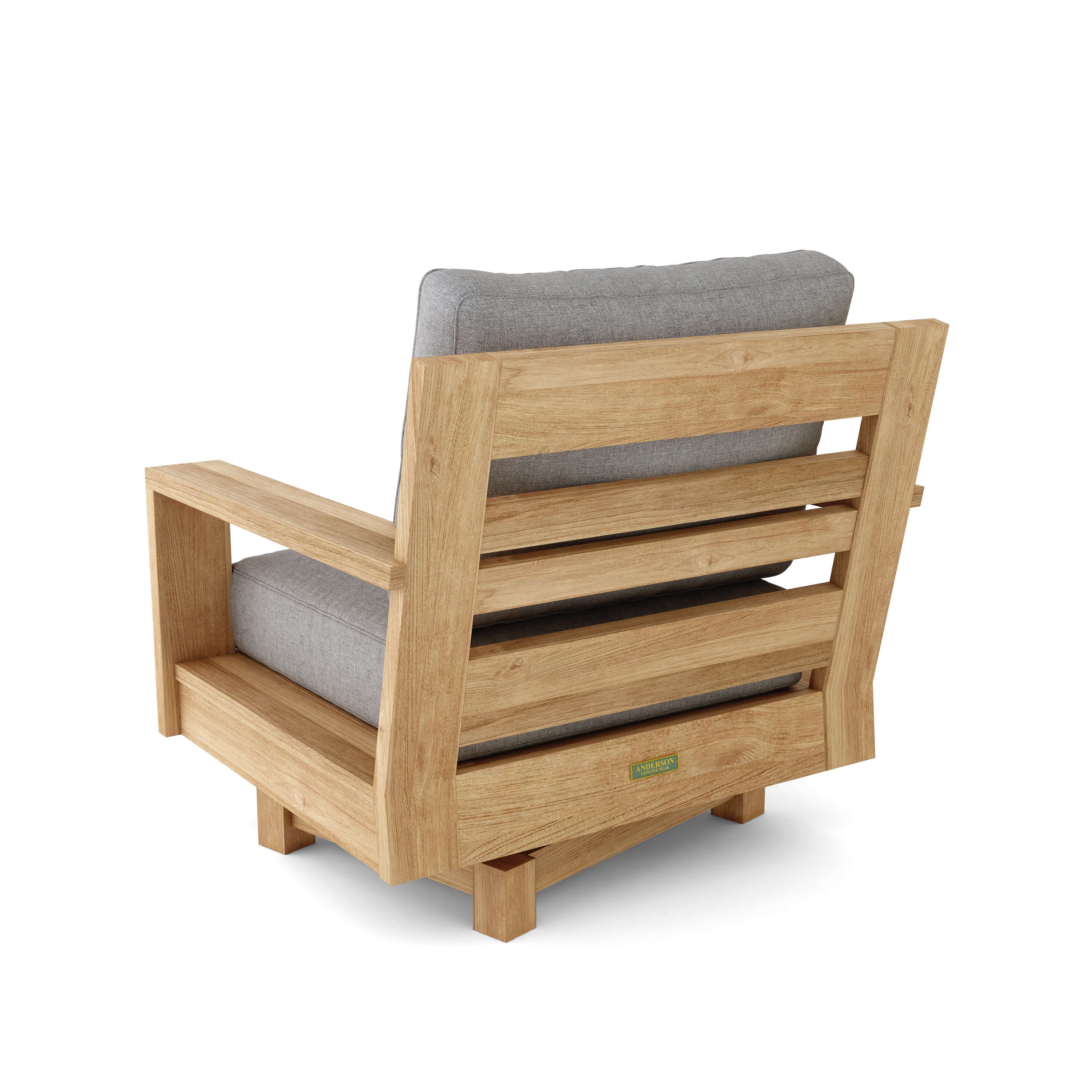 Modern Wooden Swivel Armchair - 360° Rotating Lounge Chair with Upholstered Seat - Perfect for Living Room, Office, or Reading Nook