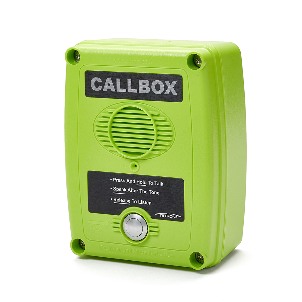 Ritron Callbox - Wireless Intercom System for Home & Business Security - Ideal for Apartments, Offices, and Gated Communities