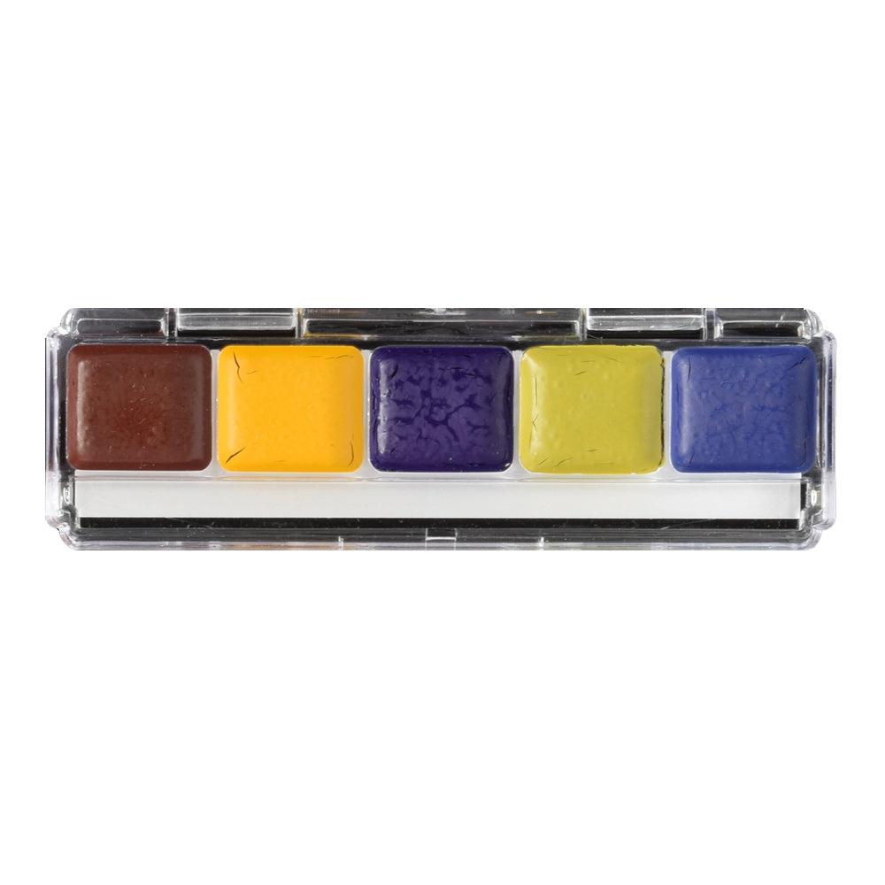 Ben Nye Alcohol Activated Bruise FX Palette (AAP 03) - Professional Special Effects Makeup for Halloween, Cosplay & Film - Create Realistic Bruises & Wounds