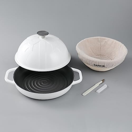 White with Proofing Basket