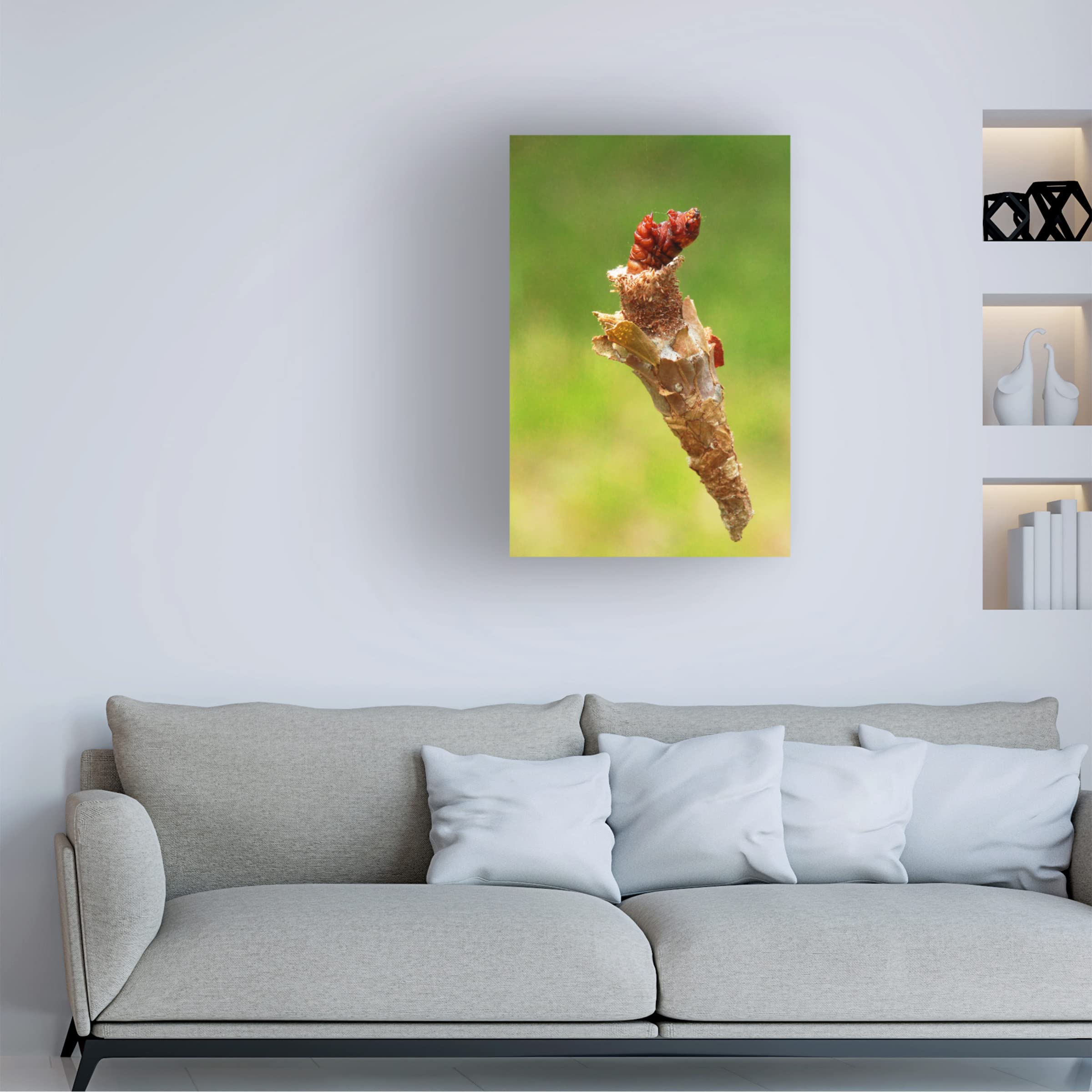 Trademark Fine Art 'Life Must Go On' Canvas Wall Art by Rudi Sugianto - Modern Home Decor for Living Room, Bedroom & Office