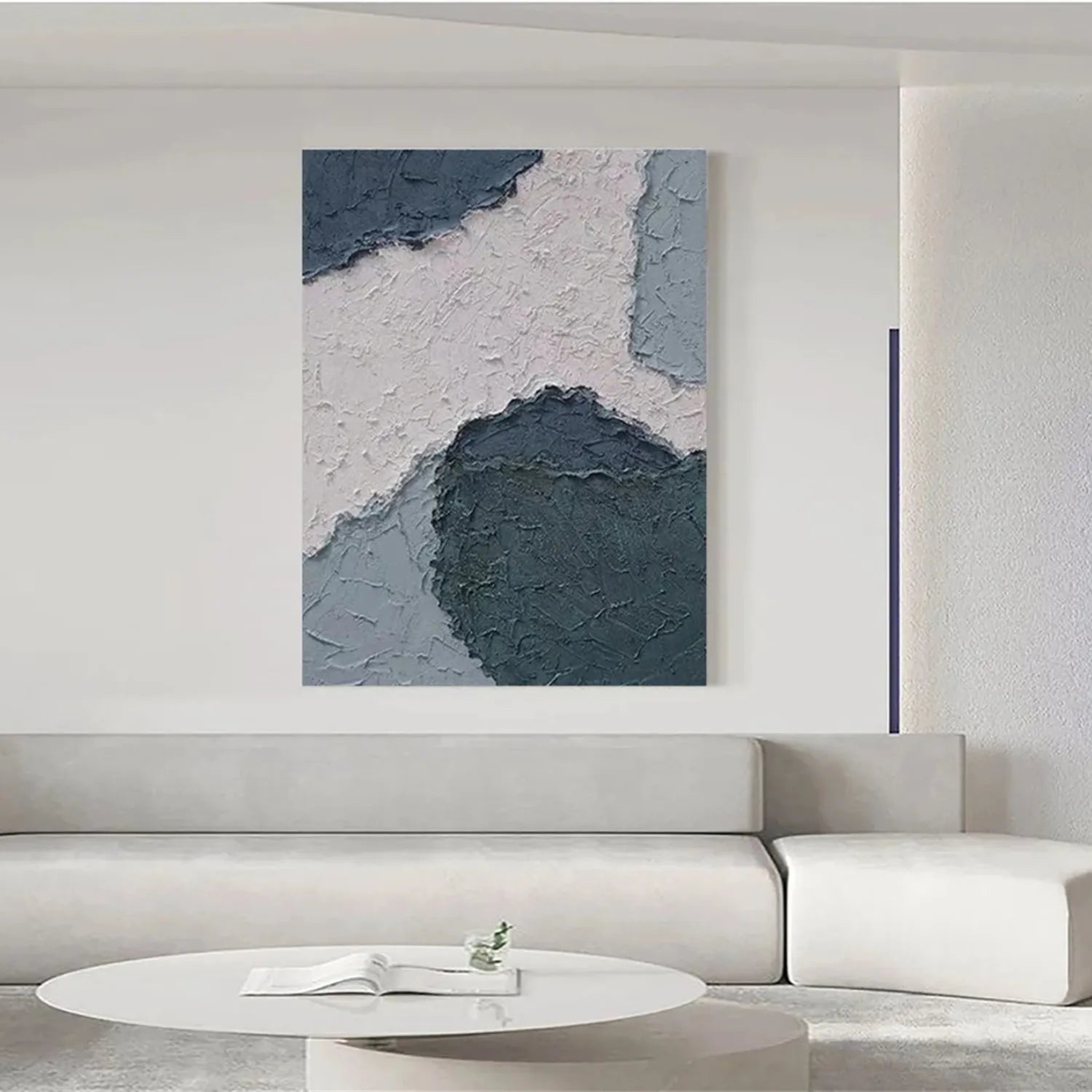 Abstract Painting #AB 201 - Modern Wall Art for Home & Office Decor - Perfect for Living Room, Bedroom, or Workspace