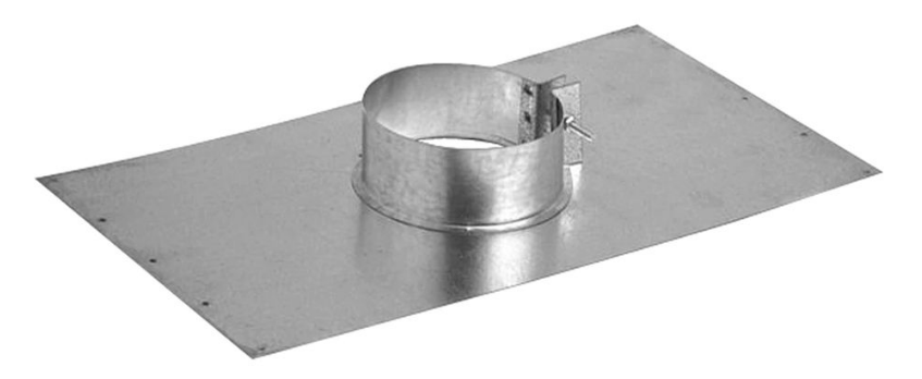 6DVL Direct Vent Lock System Support Plate - Heavy Duty Replacement Part for Fireplace & Stove Venting | Durable & Secure Installation Accessory
