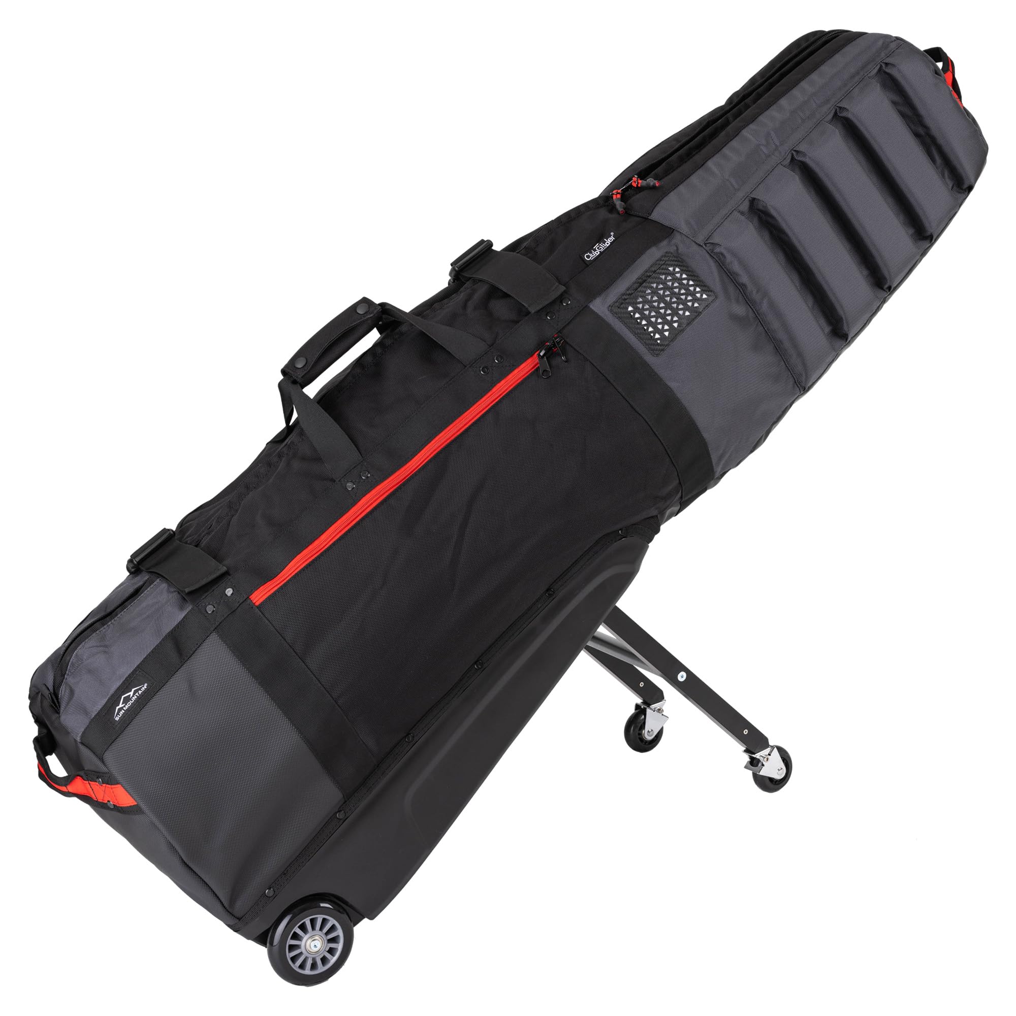 Sun Mountain Golf Club Glider Meridian Travel Bag - Premium Golf Club Cover for Travel & Storage - Perfect for Airline Travel, Golf Tournaments & Club Protection