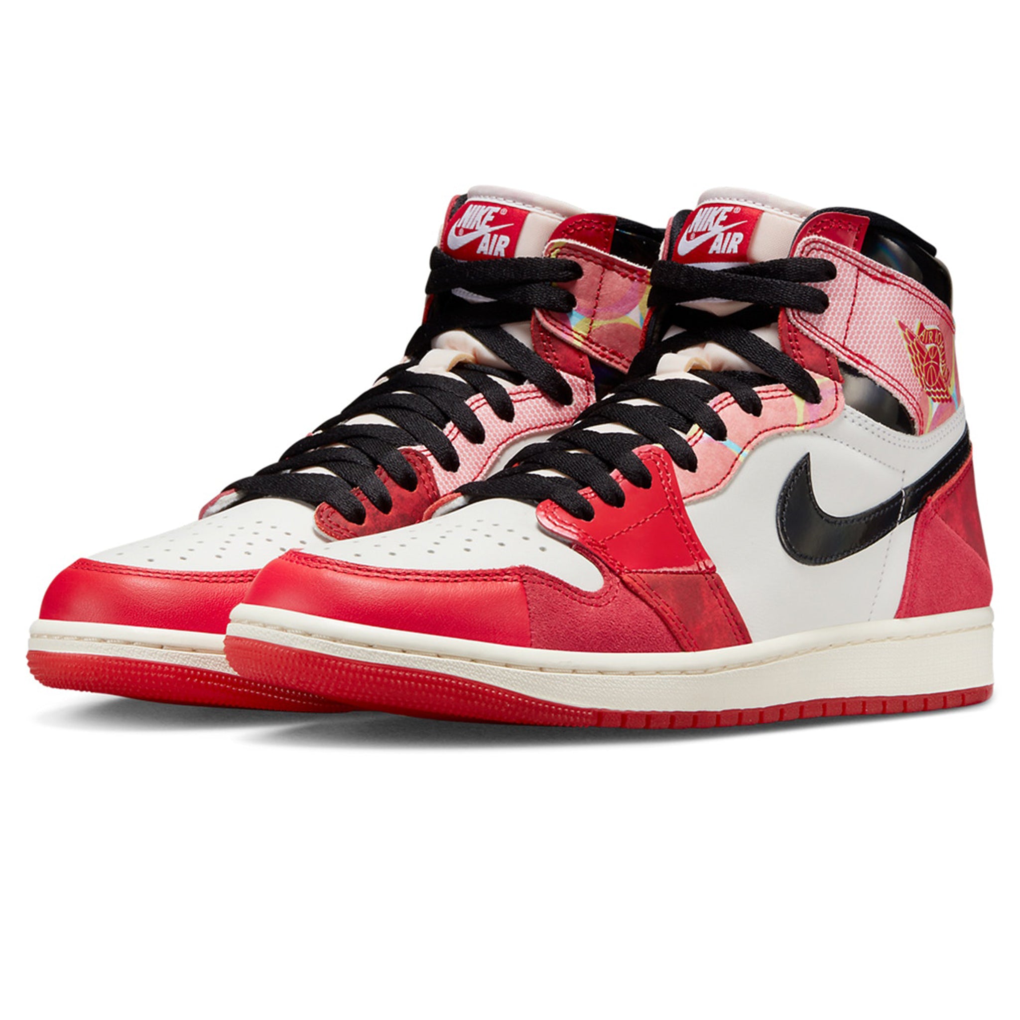 Air Jordan 1 Retro High OG 'Spider-Man: Across the Spider-Verse' Sneakers - Limited Edition Basketball Shoes for Collectors & Streetwear Fashion