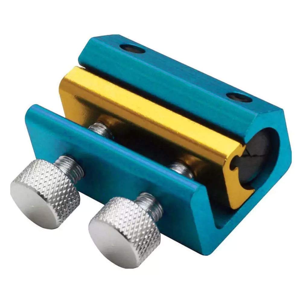 Universal Motorcycle Dual Cable Lube Tool - Aluminum Cable Oiler Lubricator for Motorcycle, Bike & Scooter (Black/Gold) - Perfect for Smooth Shifting & Brake Cable Maintenance