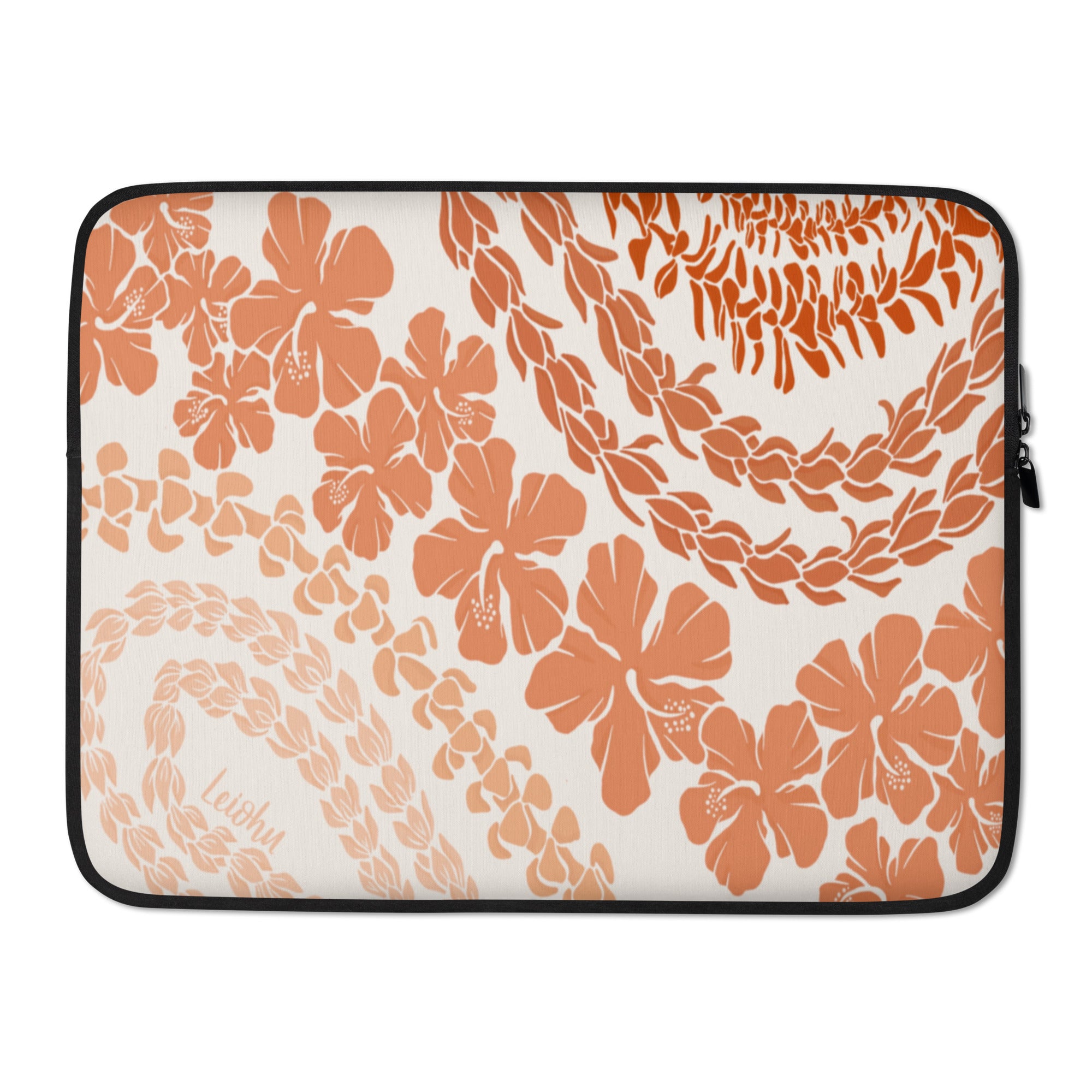 Stylish Groovy Lei Laptop Sleeve Case - Protective 13-15 Inch MacBook/Notebook Cover - Perfect for Work, Travel & School Accessories