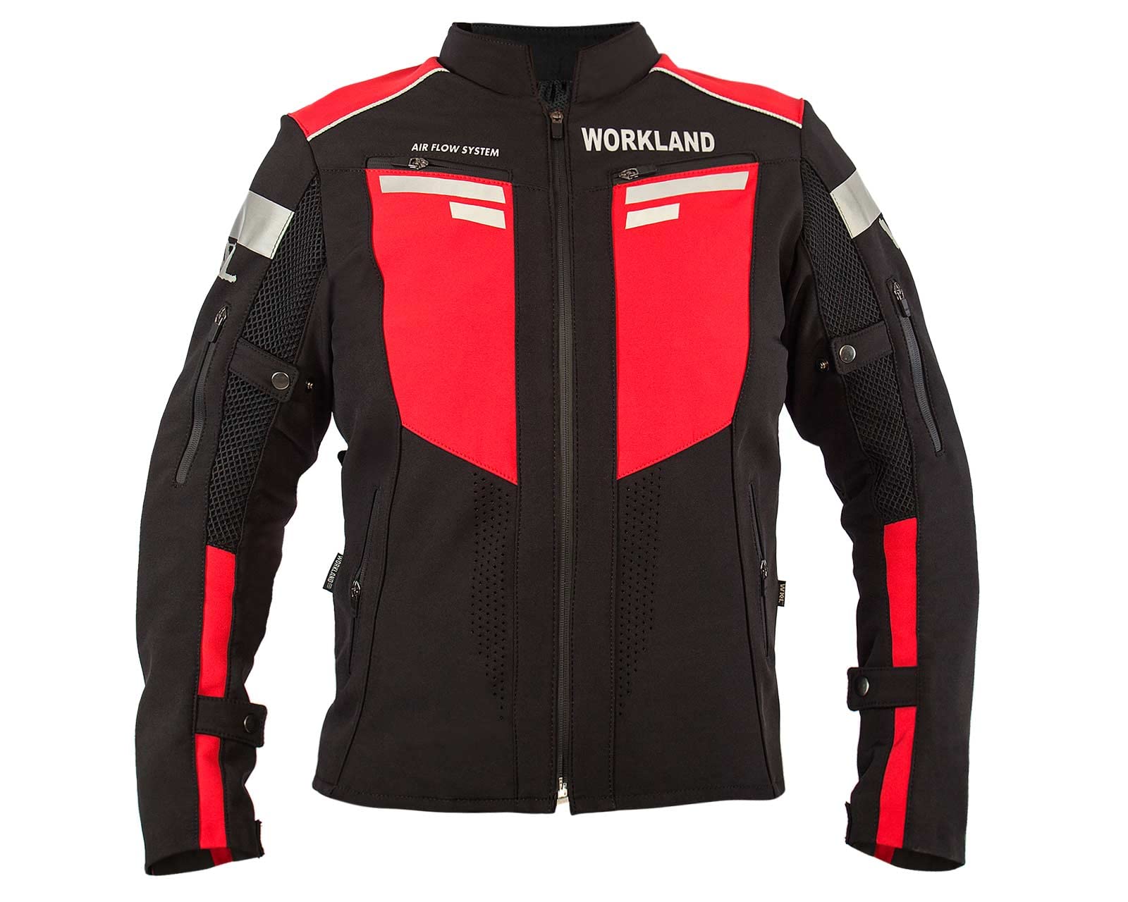WORKLAND Men's Summer Motorcycle Jacket - Breathable Adventure & Touring Bike Jacket with Armor Protection - Perfect for Hot Weather Riding, Road Trips & Commuting
