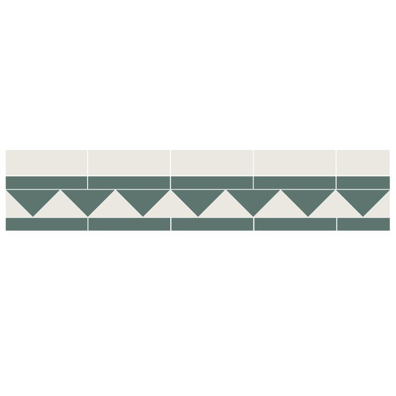 Winckelmans Granitklinker 150mm Green/White Brick Pavers - Perfect for Driveways, Patios & Garden Landscaping
