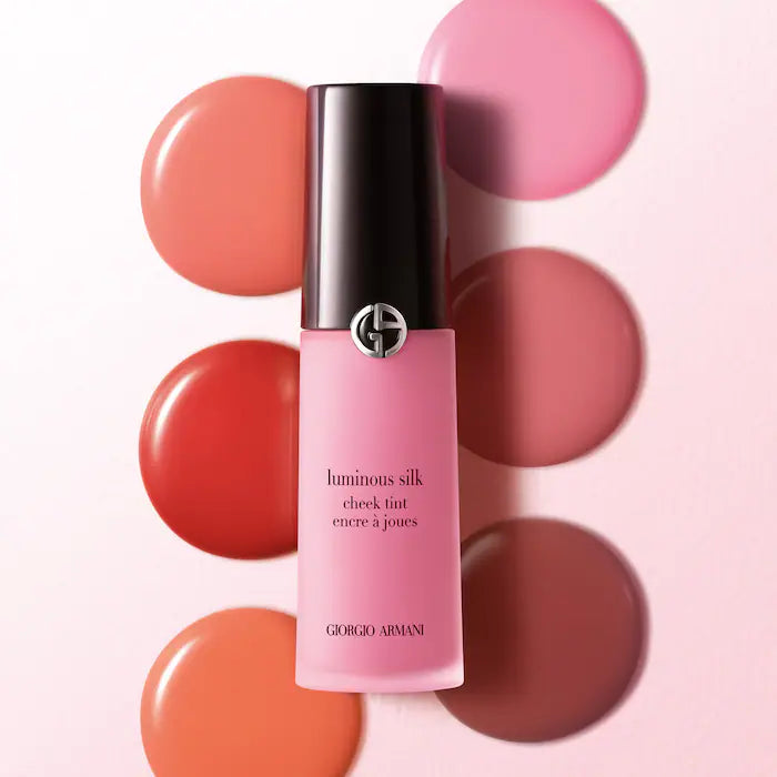 Armani Beauty Luminous Silk Cheek Tint - Liquid Blush for Natural Flush | Perfect for Day & Night Makeup Looks