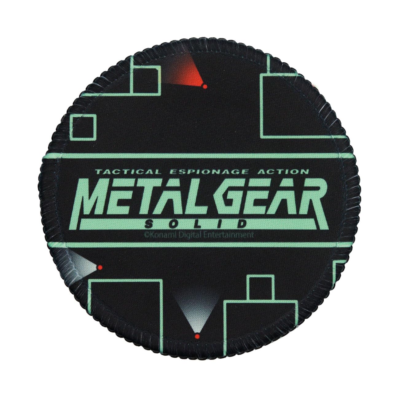 Metal Gear Solid XL Gaming Desk Pad & Coaster Set - Premium Mouse Pad & Drink Holders for PC Gamers & Office Workstations