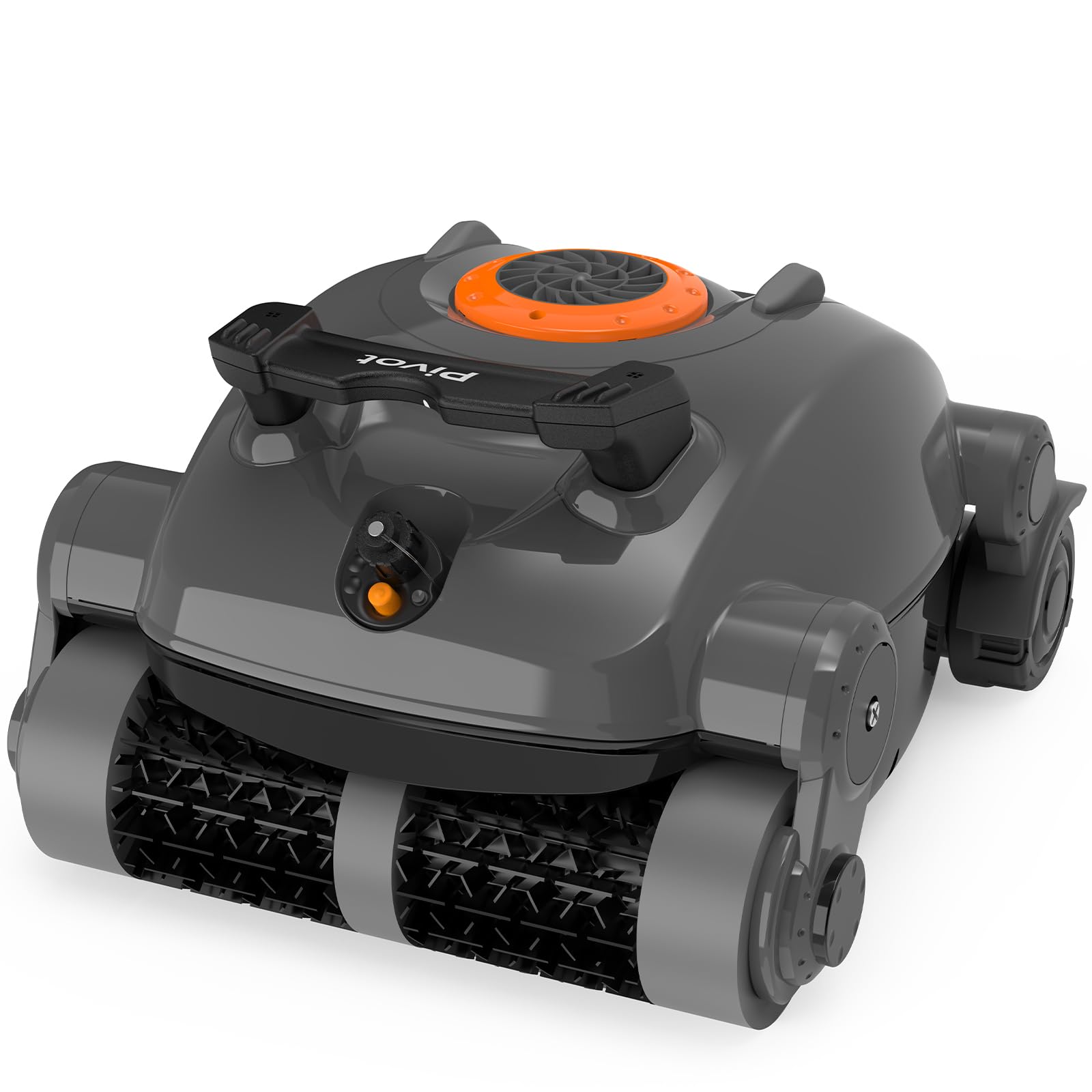 Upgrade Gosvor Pivot Cordless Robotic Pool Cleaner - Triple Motor, Wall Climbing, Self-Parking, Long Battery Life for Inground & Above Ground Pools up to 65ft | Automatic Pool Vacuum for Sparkling Clean Water | Perfect for Backyard, Vacation Homes & Commercial Pools