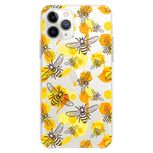 Watercolor Yellow Bee