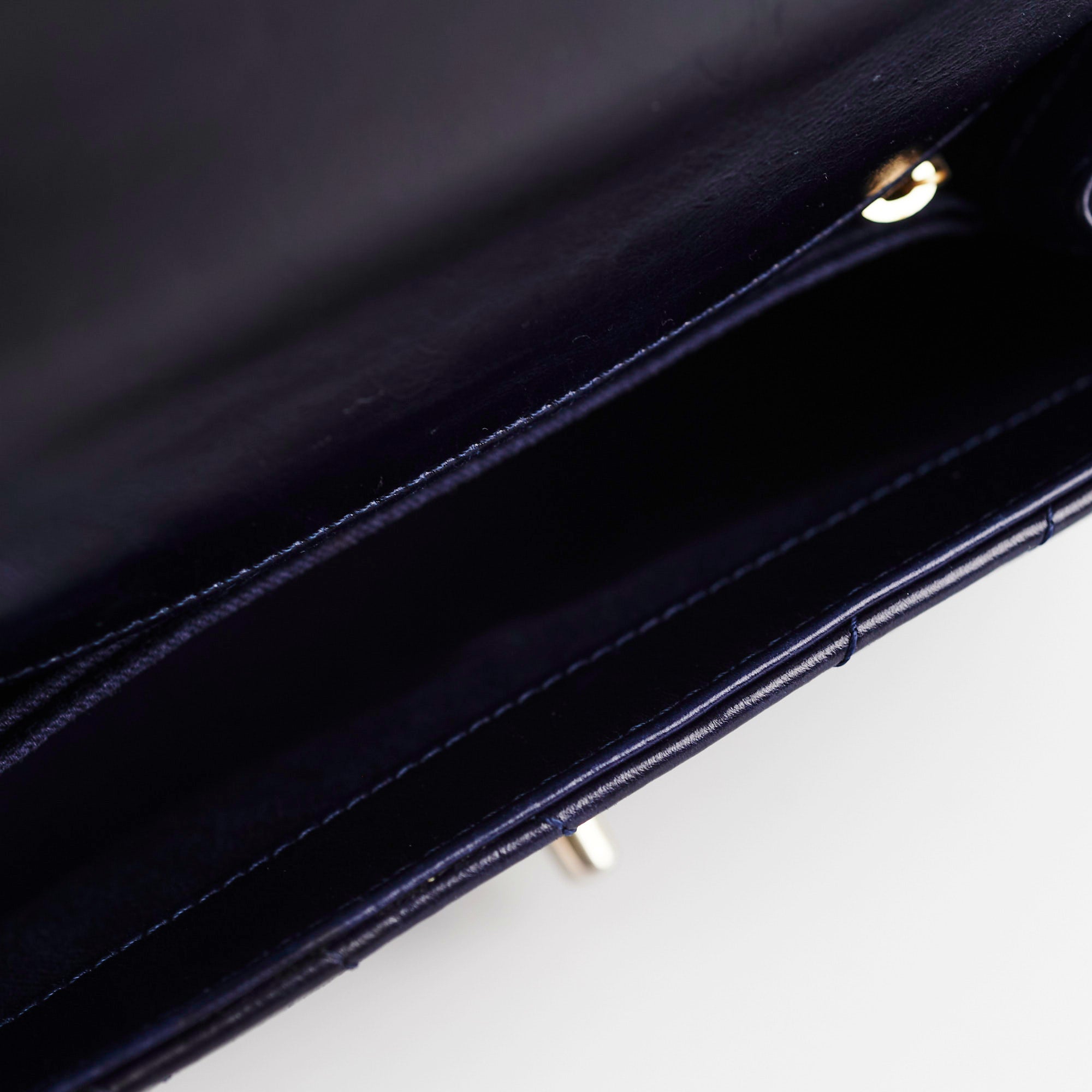 Chanel Small Coco Handle Bag in Dark Navy Blue - Luxury Crossbody Shoulder Bag for Women, Perfect for Work, Date Night & Special Occasions