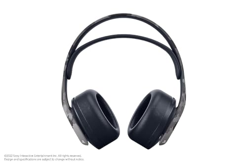 PlayStation Pulse 3D Wireless Headset - Gray Camouflage | Official PS5 Gaming Headphones with 3D Audio | Perfect for PS5, PS4 & PC Gaming | Immersive Sound for Gaming, Movies & Music