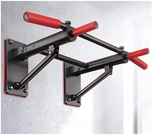 Pull Up Bar for Home Gym - Heavy Duty 200kg Capacity, Wall Mounted & Door Frame Horizontal Bar with Non-Slip Grips & Triangular Support - Perfect for Strength Training, Calisthenics & Indoor Workouts (Ideal for Small Spaces, Apartments & Home Fitness Routines)