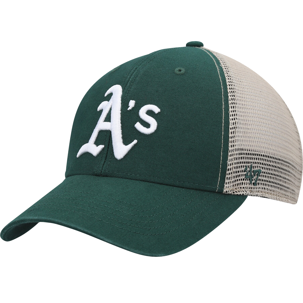 A's Flagship Wash 47 MVP Baseball Cap - Adjustable Snapback Hat for Men & Women - Sporty & Stylish Design - Perfect for Baseball Games, Outdoor Activities & Casual Wear