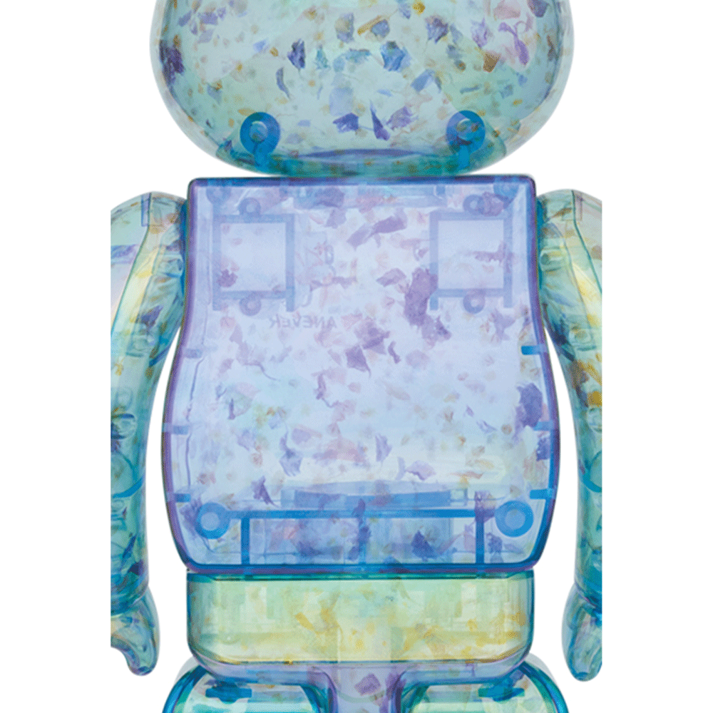 1000% Bearbrick Anever 3rd Version Collectible Art Toy - Limited Edition Designer Vinyl Figure for Home Decor & Gift Giving