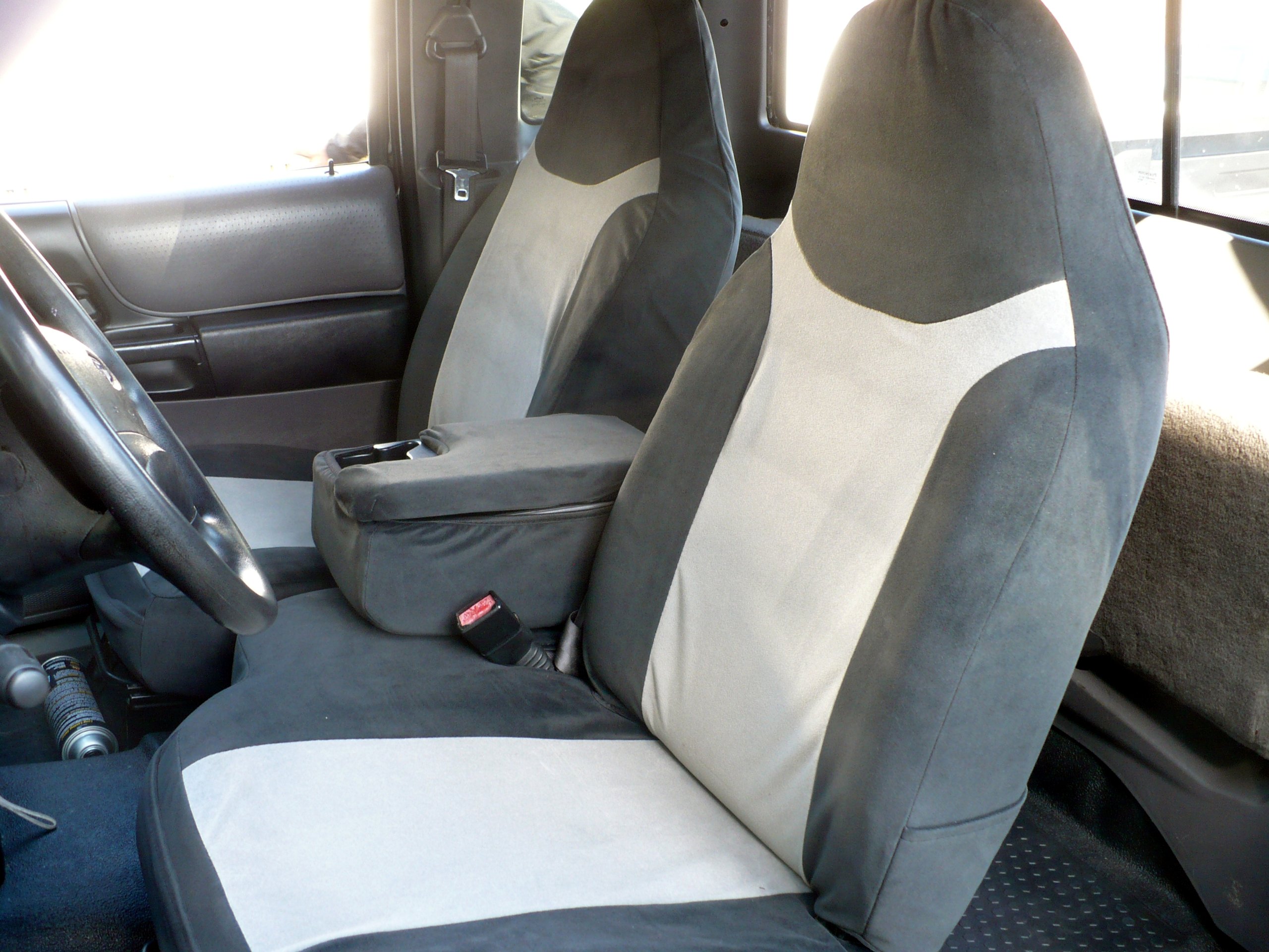 Durafit Custom Seat Covers for 2002-2003 Ford Ranger - 60/40 Bench with Console Opening | Waterproof Lost Camo Fabric | Perfect for Off-Roading, Hunting & Outdoor Adventures