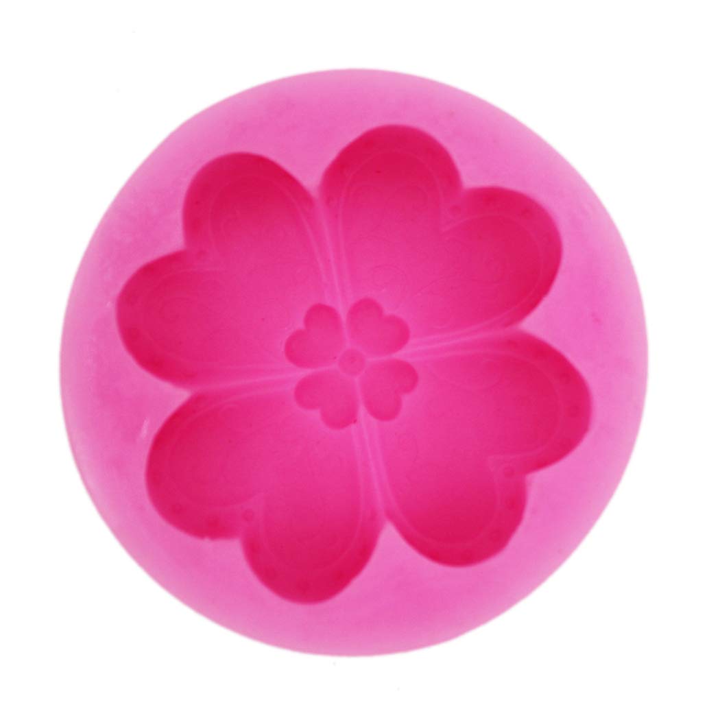 Lucky Heart 50360 Silicone Soap Molds for DIY Handmade Soap Making - Heart Shape Soap Mold for Bath, Wedding Favors, Party Gifts & Home Decor