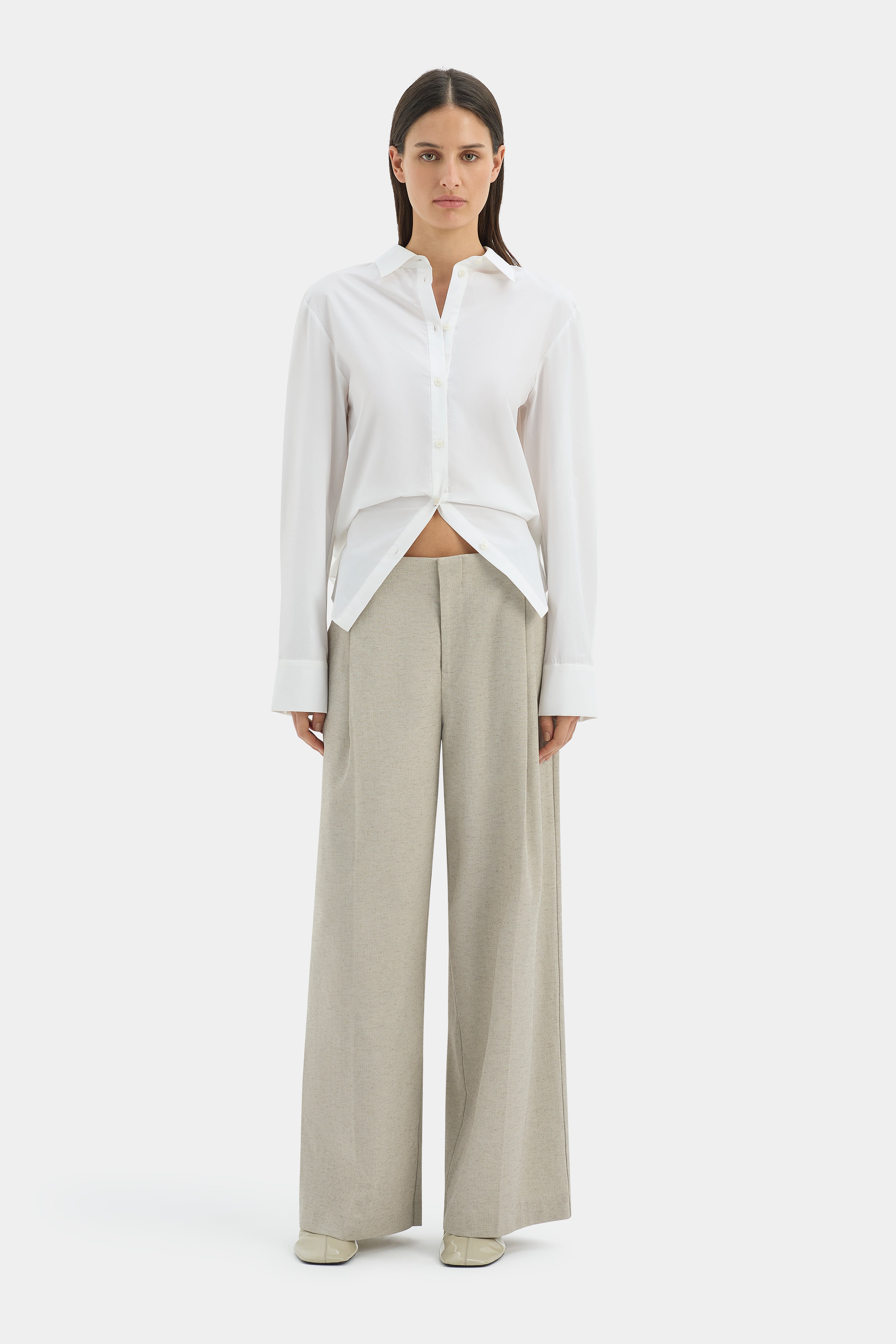 Premium Leone Natural Trousers for Women - Comfortable & Stylish Casual Pants for Work, Travel & Everyday Wear